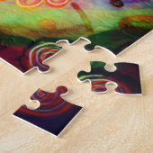 Hübsche Lila Blumenneuheit nicht für immer Inspiri Puzzle (Seite)