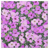 Hübsche Lila Blüten Abstrakte Blume Stoff (Muster)