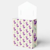 Hübsche Lila Enten Geschenkschachtel (Geöffnet)