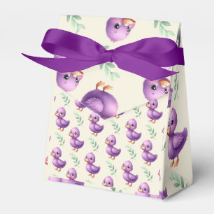 Hübsche Lila Enten Geschenkschachtel