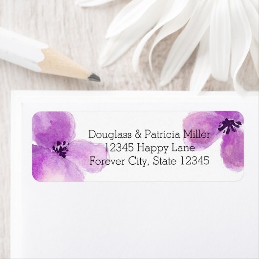 Hübsche Lila Farbe (Insitu)