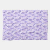 Hübsche lila Fliedern Handtuch (Horizontal)