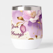 Hübsche Lila Goldfloral (Rückseite)