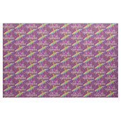HÜBSCHE LILA GYMNASTICS LIEBE STOFF (Fat Quarter (45,7 x 55,9 cm))