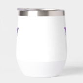 Hübsche Lila Holografie-Schmetterlingsflasche (Rechts)