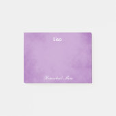 Hübsche Lila Homeschool-Mama Post-it Klebezettel (Vorderseite)