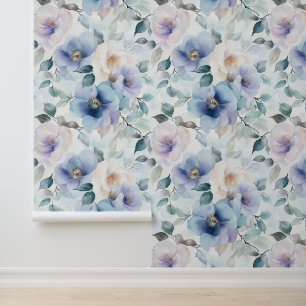 Hübsche Lila Lavendel Weiße Blume Tapete