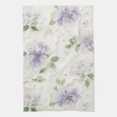Hübsche lila Lavendelblüten Geschirrtuch (Vertikal)