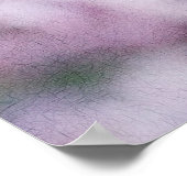 Hübsche Lila Lilacs Poster (Ecke)