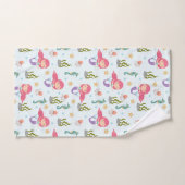 Hübsche Lila Mermaids Badhandtuch Set (Handtuch)