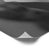 Hübsche Lila Petunia Poster (Ecke)