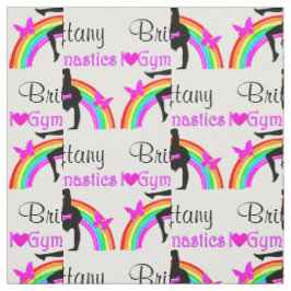 HÜBSCHE LILA RAINBOW GYMNASTIK FABRIK STOFF