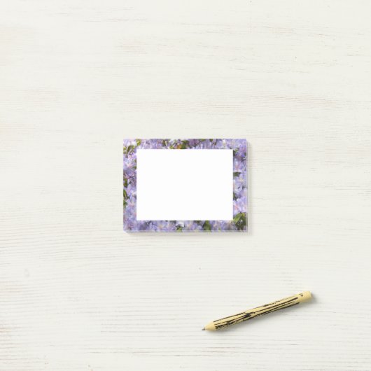 Hübsche Lila Rhododendren Post-it Klebezettel (Auf Schreibtisch)