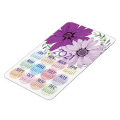 Hübsche Lila Tageszeitungen | Benutzerdefinierter Magnet (Linke Seite)