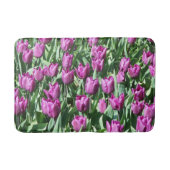 Hübsche Lila Tulissen Badematte (Vorderseite)