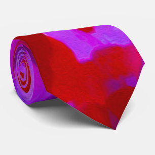 Hübsche Lila und Red Garden Phlox Blume Krawatte