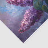 Hübsche Lilac-Blume Ölgemälde Dekoupage Seidenpapier (Ausschnitt)