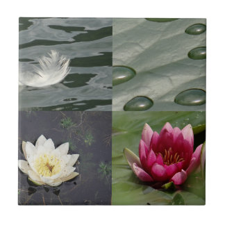 Hübsche Lilien Fliese