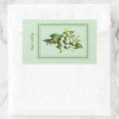 Hübsche Lily of the Valley Glossy Stickers (Tasche)