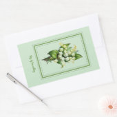Hübsche Lily of the Valley Glossy Stickers (Umschlag)