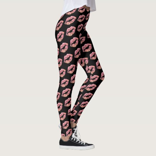 Hübsche LippenLeggings Leggings (Rechts)