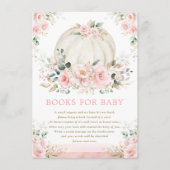 Hübsche Little Pumpkin Rose Gold Books für Baby Begleitkarte (Vorderseite)
