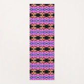 Hübsche Lotus-Blume Yogamatte (Vorderseite)