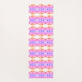 Hübsche Lotus-Blume Yogamatte (Rückseite)