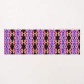 Hübsche Lotus-Blume Yogamatte (Vorderseite (Horizontal))