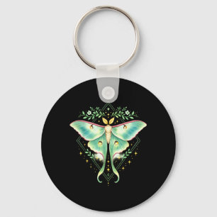 Hübsche Luna-Motte Schöner Schmetterling Insektenl Schlüsselanhänger