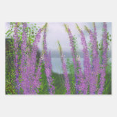 Hübsche Lupine-Blume am See Geschenkpapier Set (Vorderseite 3)