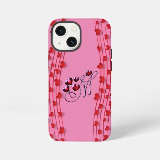 Hübsche M iPhone Hülle (Rückseite)
