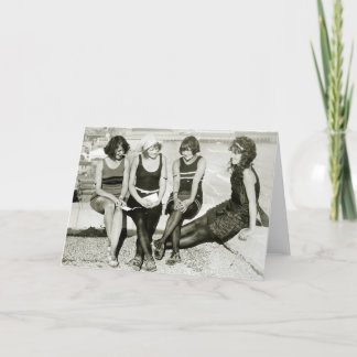 Hübsche Mädchen, 20er Karte