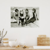 Hübsche Mädchen, 20er Poster (Küche)