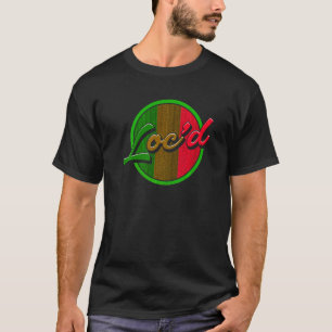 Hübsche Mädchen Got es Loc'd Melanin Afro Location T-Shirt