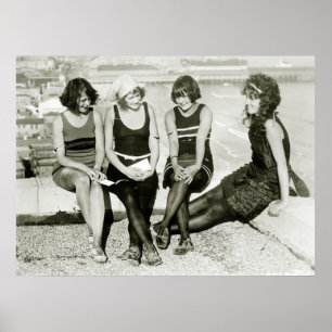 Hübsche Mädchen, Zwanzigerjahre Poster