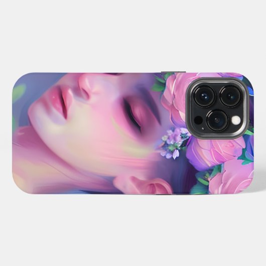 Hübsche Maiden-Blume im Paradies iPhone Hülle (Rückseite (Horizontal))