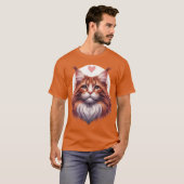 Hübsche Maine Coon T-Shirt (Vorne ganz)