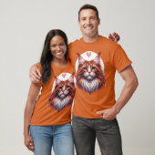 Hübsche Maine Coon T-Shirt (Unisex)