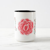 Hübsche Mama Zweifarbige Tasse (Mittel)