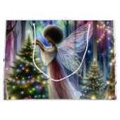 Hübsche Märchen, die den Weihnachtsbaum dekorieren Große Geschenktüte (Vorderseite)