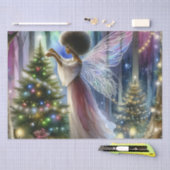 Hübsche Märchen, die den Weihnachtsbaum dekorieren Seidenpapier (Handwerk)