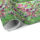 Hübsche Märchenflügel (Epimedium) Frühjahrs-Blume Geschenkpapier (Rolleneckpunkt)