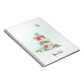 Hübsche Mäuse in Aquarellfarbe, benutzerdefiniert Notizblock (Rechte Seite)