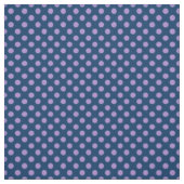 Hübsche Mauve- und Navy-Blue-Polka-Dots Stoff (Muster)
