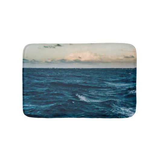 Hübsche Meereslandschaft Badematte (Vorderseite)
