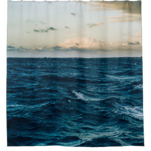 Hübsche Meereslandschaft Duschvorhang