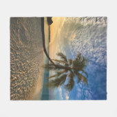 Hübsche Meerestiere Fleecedecke (Vorderseite (Horizontal))