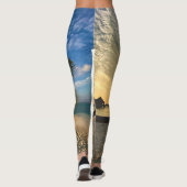 Hübsche Meerestiere Leggings (Rückseite)