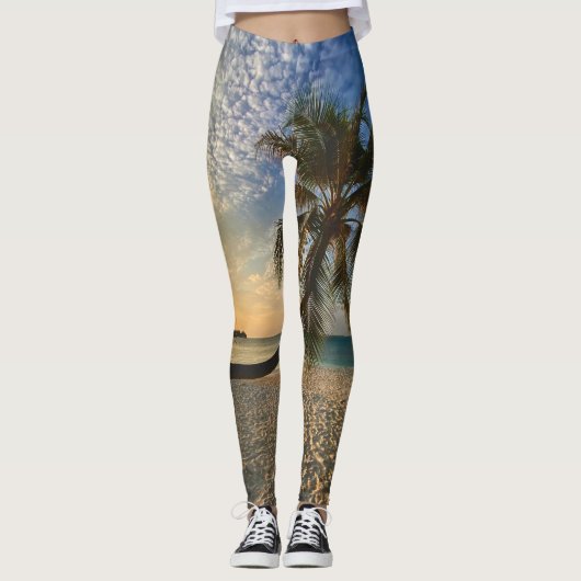 Hübsche Meerestiere Leggings (Vorderseite)